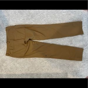 Lululemon ABC Dark Khaki Pants Size 32